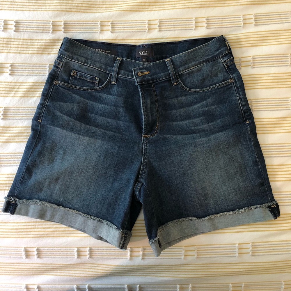 NYDJ Avery denim shorts